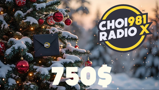 Enveloppe Surprise Sapin Radio X - 750$